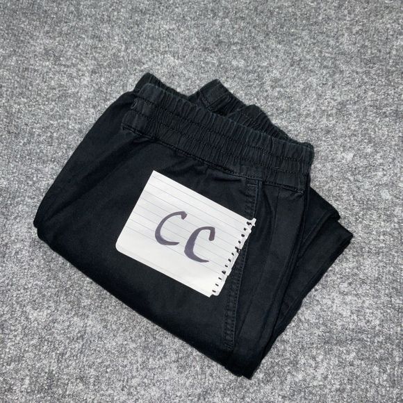 J.CREW Pants Womens Size 4S Black Joggers Pull On Pockets Capri twill - Picture 12 of 12